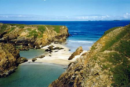 Uyea Isle looking towards the Ramna Stacks