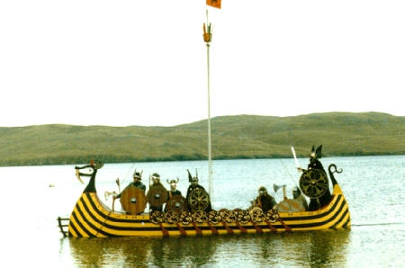 Viking Galley at Hillswick