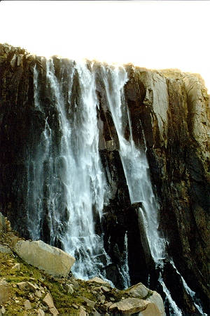 Waterfall at Lang Clodie Wick
