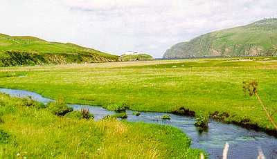 The view towards Burrafirth