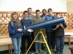 The painted finished telescope and makers