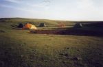 Sunshine on the campsite