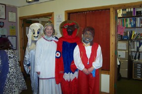 Staff Dressed as Guizers