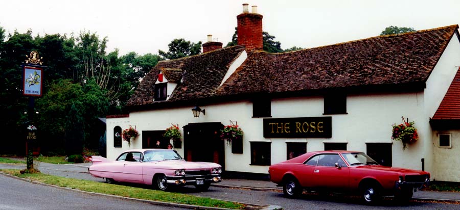 Jav and Caddy at The Rose.