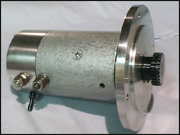 Modified motorcycle starter