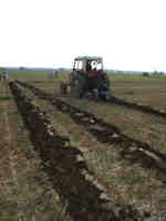 thumbnail link to - The idea is to watch the marker in front, and to draw a straight furrow to it. So far, so good.