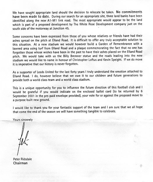 Letter to ST holders page 2