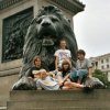 Lions in Trafalgar Square