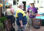 Sue Hillier, Trudy Reynolds, Sandy Glover, (Trevor Adams), Marieke Thayer