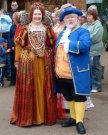 H.M. Queen Elizabeth I & Sandy Glover