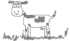[Daisy the cow]