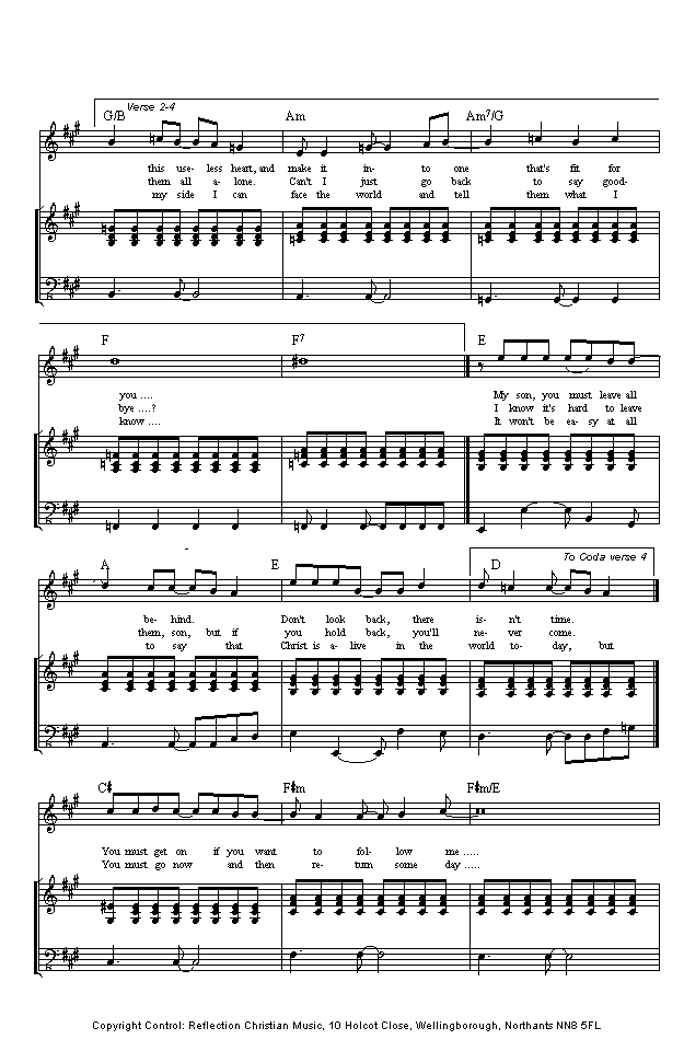 (page two of 'Lord, I Believe' sheet music in *.gif format)