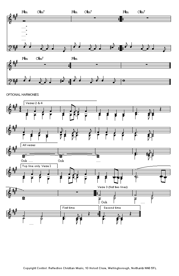 (page two of 'When I Look Around Me' sheet music 
    in *.gif format)