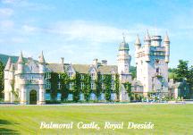 Balmoral Castle - home of the Queen when residing in Scotland