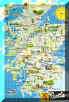Scottish map to show where you've been or plan to visit.