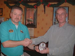 Clubman of the Year - Bill Gibson, presented by Gary Marshall