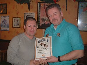 Micky Thompson  MVP 'O' v Arrows (H)