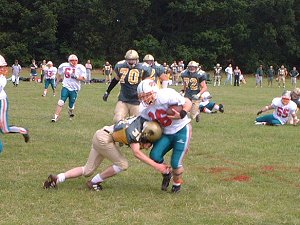 John Harrison makes the yardage