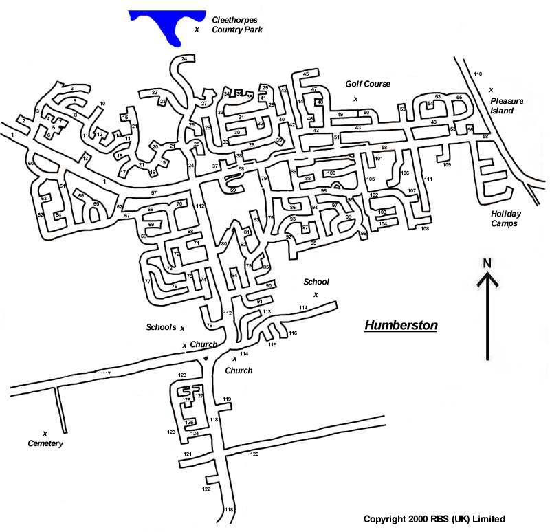 Humberston Street Plan