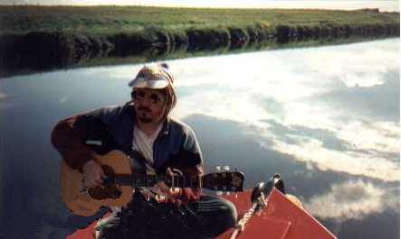 Andy Roberts Music on a boat