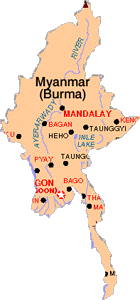 Map of Burma