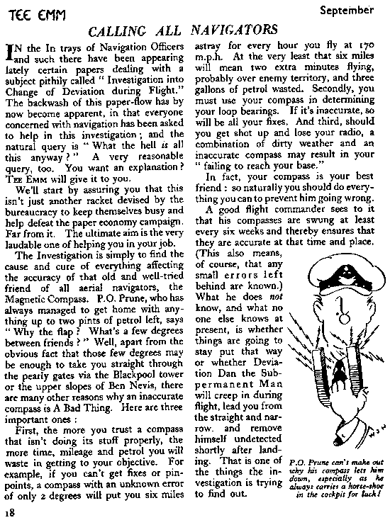 Calling All Navigators - part 1 - Tee Emm